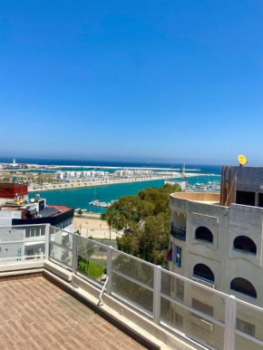 Nice appartement corniche Tangier next to marina bay